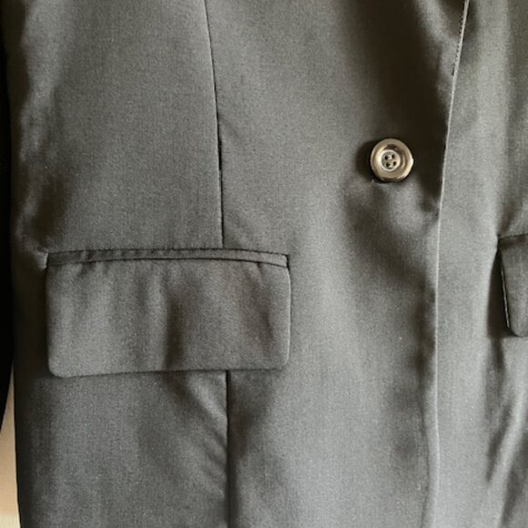 ALICE & OLIVIA Black Blazer Size S/P - Picture 5 of 6